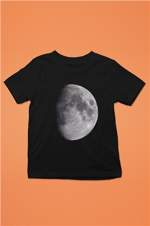 Merkür Siyah Unisex Çocuk Tişört