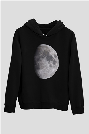 Merkür Siyah Unisex Hoodie