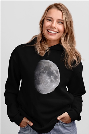 Merkür Siyah Unisex Hoodie