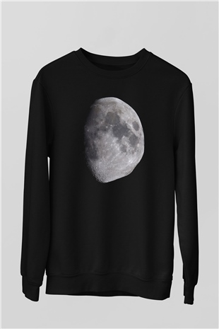 Merkür Siyah Unisex Sweatshirt