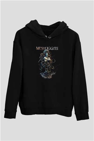 Meshuggah Siyah Unisex Hoodie
