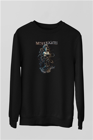 Meshuggah Siyah Unisex Sweatshirt