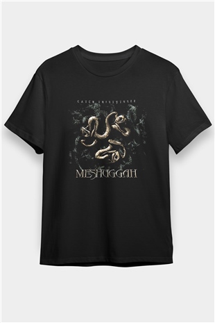 Meshuggah Siyah Unisex Tişört T-Shirt - TişörtFabrikası