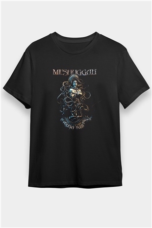 Meshuggah Siyah Unisex Tişört T-Shirt - TişörtFabrikası