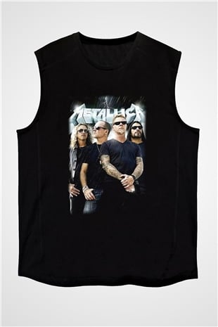 Metallica Group Siyah Unisex Kolsuz Tişört