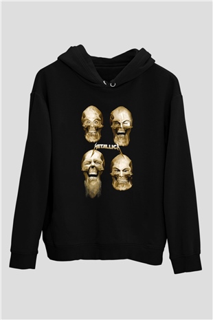 Metallica Siyah Unisex Hoodie