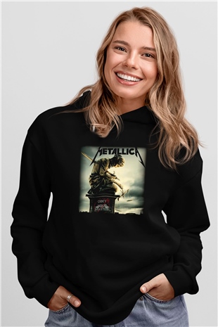 Metallica Siyah Unisex Hoodie