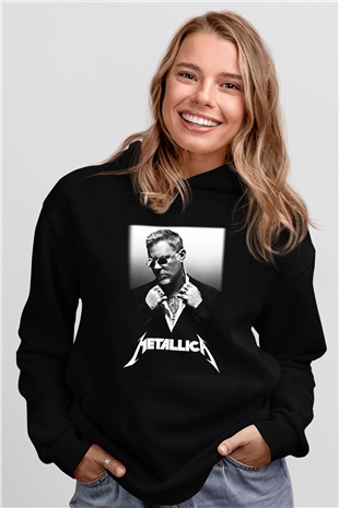 Metallica Siyah Unisex Hoodie