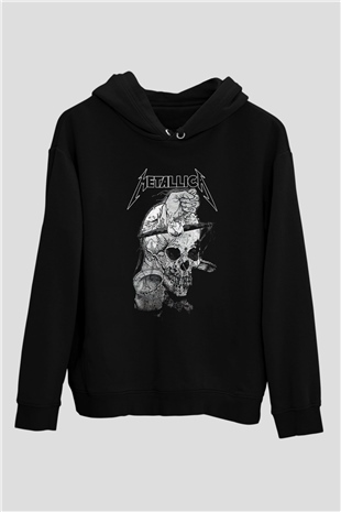 Metallica Siyah Unisex Hoodie