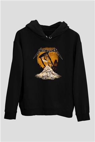 Metallica Siyah Unisex Hoodie