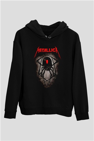 Metallica Siyah Unisex Hoodie