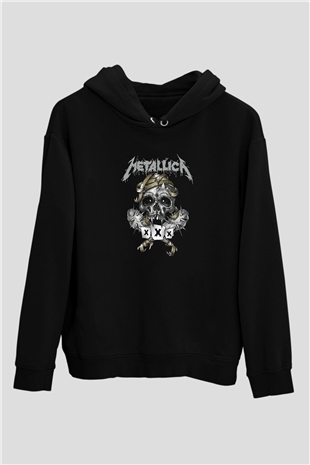 Metallica Siyah Unisex Hoodie