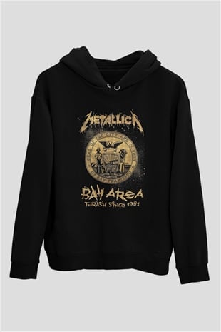 Metallica Siyah Unisex Hoodie