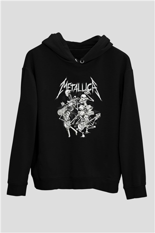 Metallica Siyah Unisex Hoodie