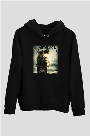 Metallica Siyah Unisex Hoodie