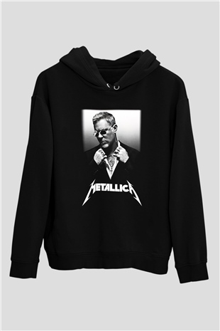 Metallica Siyah Unisex Hoodie