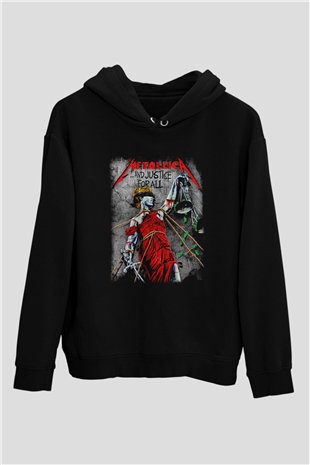 Metallica Siyah Unisex Hoodie