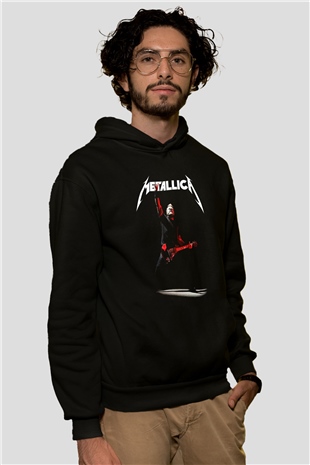 Metallica Siyah Unisex Hoodie