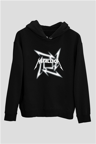Metallica Siyah Unisex Hoodie