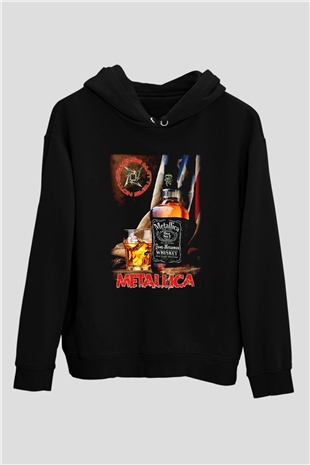 Metallica Siyah Unisex Hoodie