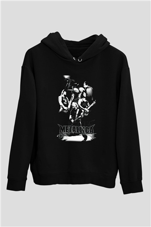 Metallica Siyah Unisex Hoodie