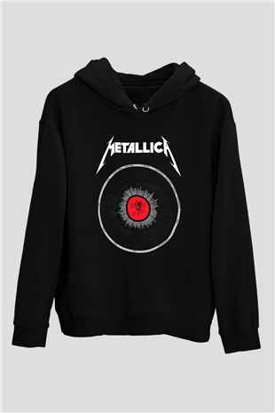 Metallica Siyah Unisex Hoodie