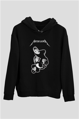 Metallica Siyah Unisex Hoodie