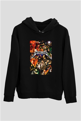 Metallica Siyah Unisex Hoodie