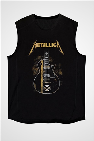 Metallica Siyah Unisex Kolsuz Tişört