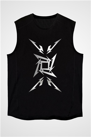 Metallica Siyah Unisex Kolsuz Tişört