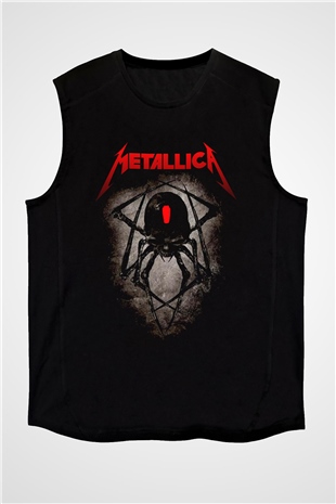 Metallica Siyah Unisex Kolsuz Tişört