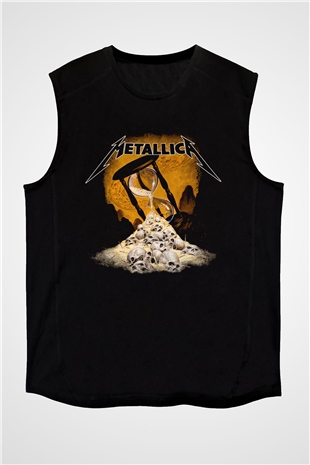 Metallica Siyah Unisex Kolsuz Tişört