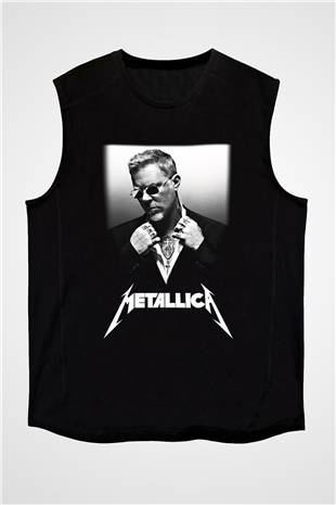 Metallica Siyah Unisex Kolsuz Tişört
