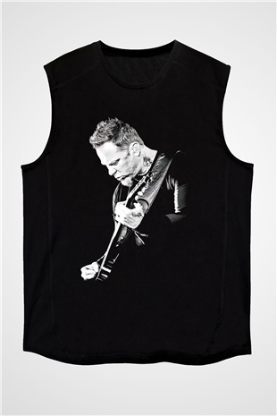 Metallica Siyah Unisex Kolsuz Tişört