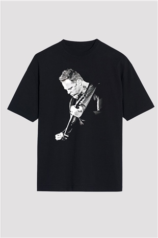 Metallica Siyah Unisex Oversize Tişört T-Shirt