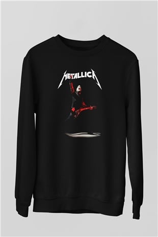 Metallica Siyah Unisex Sweatshirt