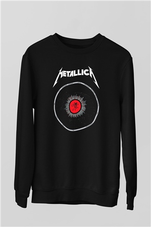 Metallica Siyah Unisex Sweatshirt