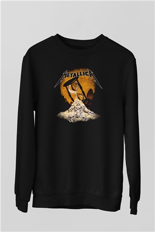 Metallica Siyah Unisex Sweatshirt