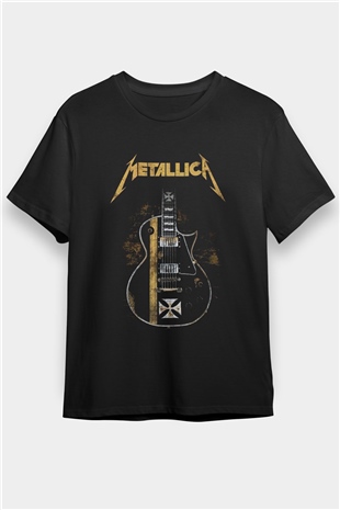 Metallica Siyah Unisex Tişört T-Shirt - TişörtFabrikası