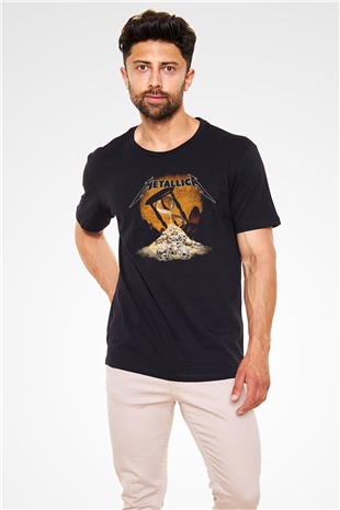 Metallica Siyah Unisex Tişört T-Shirt - TişörtFabrikası