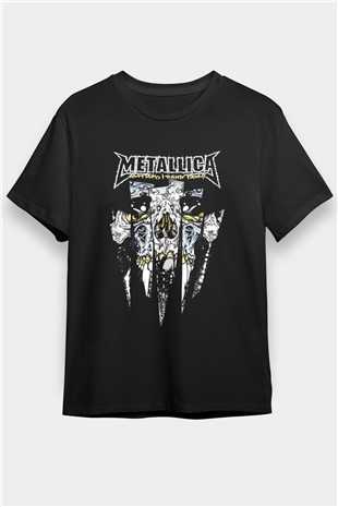 Metallica Siyah Unisex Tişört T-Shirt - TişörtFabrikası