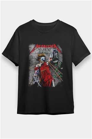 Metallica Siyah Unisex Tişört T-Shirt - TişörtFabrikası