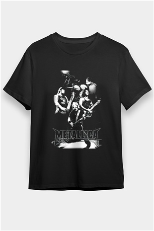 Metallica Siyah Unisex Tişört T-Shirt - TişörtFabrikası
