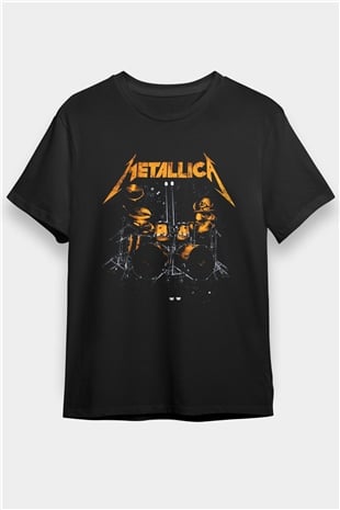 Metallica Siyah Unisex Tişört T-Shirt - TişörtFabrikası