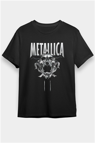 Metallica Siyah Unisex Tişört T-Shirt - TişörtFabrikası