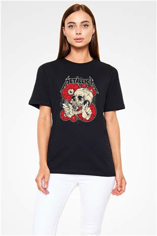Metallica Siyah Unisex Tişört T-Shirt - TişörtFabrikası