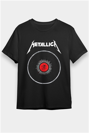 Metallica Siyah Unisex Tişört T-Shirt - TişörtFabrikası