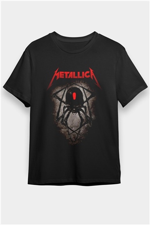 Metallica Siyah Unisex Tişört T-Shirt - TişörtFabrikası