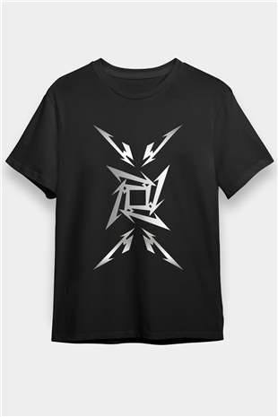 Metallica Siyah Unisex Tişört T-Shirt - TişörtFabrikası