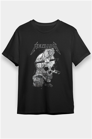 Metallica Siyah Unisex Tişört T-Shirt - TişörtFabrikası